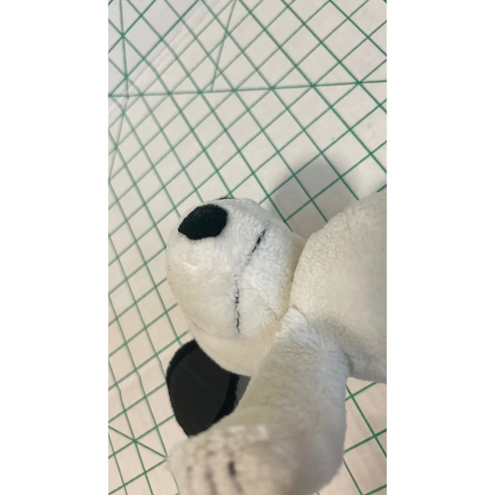 Vintage 1968 Snoopy Peanuts Plush United Feature Syndicate 12 Inch White Black